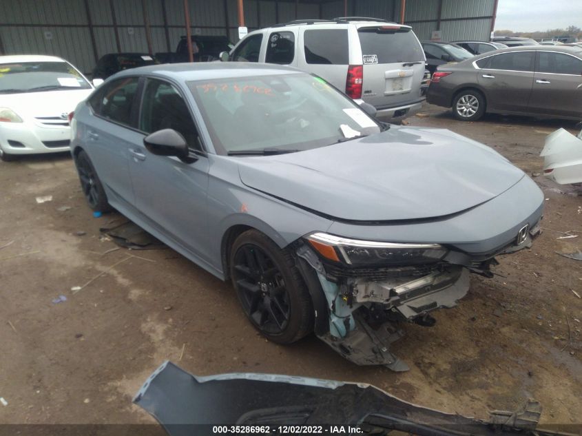2022 HONDA CIVIC SEDAN SPORT VIN: 2HGFE2F50NH544786