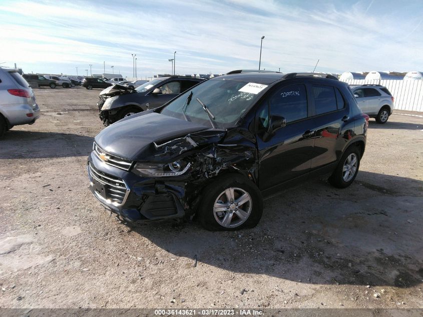 2022 CHEVROLET TRAX LT VIN: KL7CJPSM4NB567128
