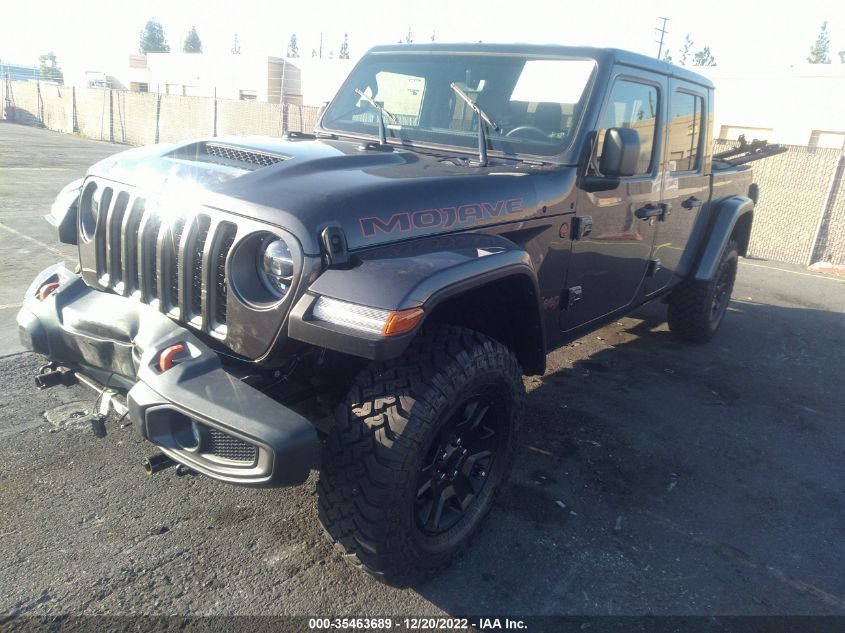 2022 JEEP GLADIATOR MOJAVE VIN: 1C6JJTEG2NL103894