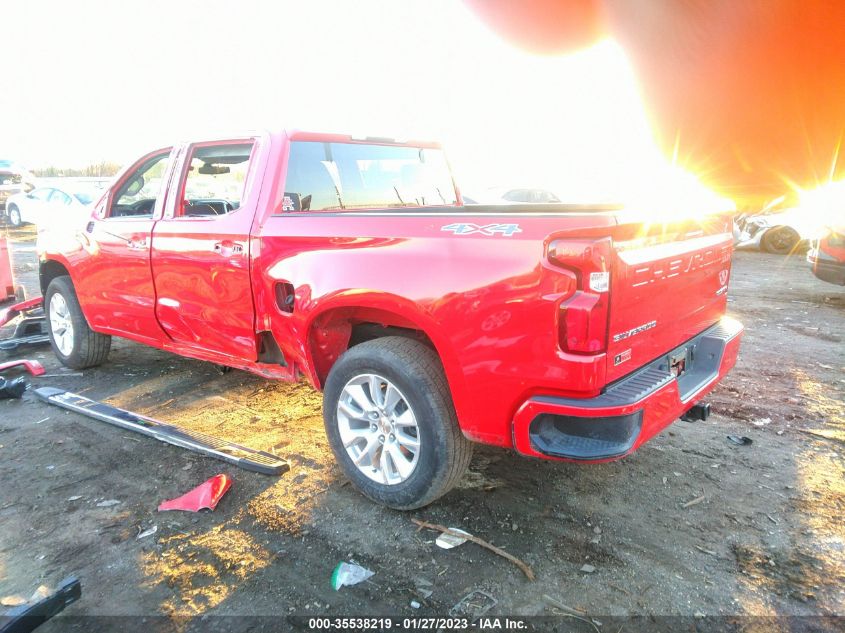 2021 CHEVROLET SILVERADO 1500 CUSTOM VIN: 1GCPYBEKXMZ258959