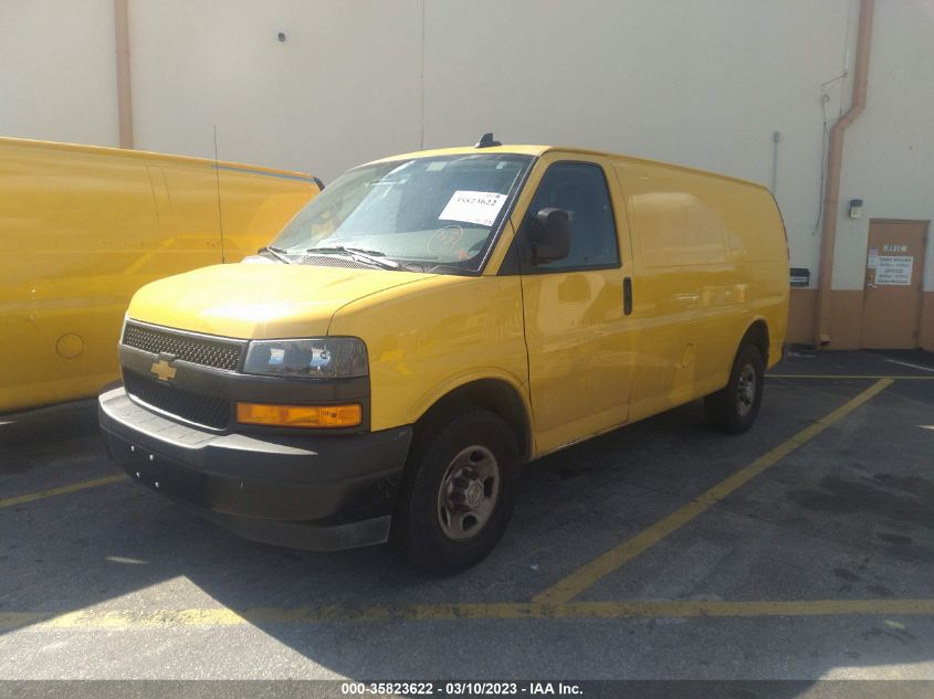2021 CHEVROLET EXPRESS CARGO VAN VIN: 1GCWGAFP4M1145638
