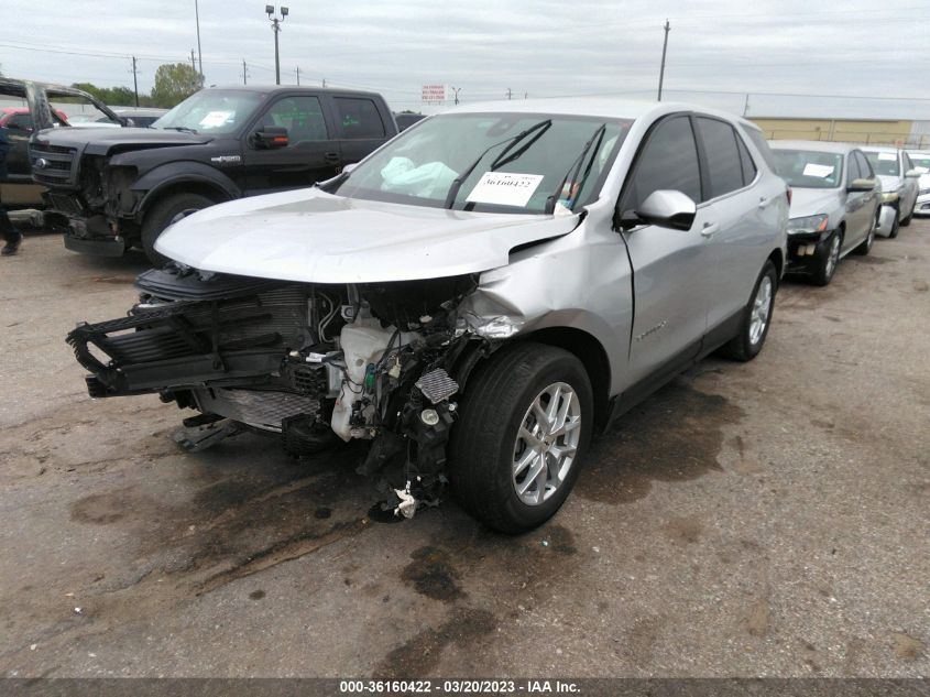 2022 CHEVROLET EQUINOX LT VIN: 3GNAXKEV2NL103826