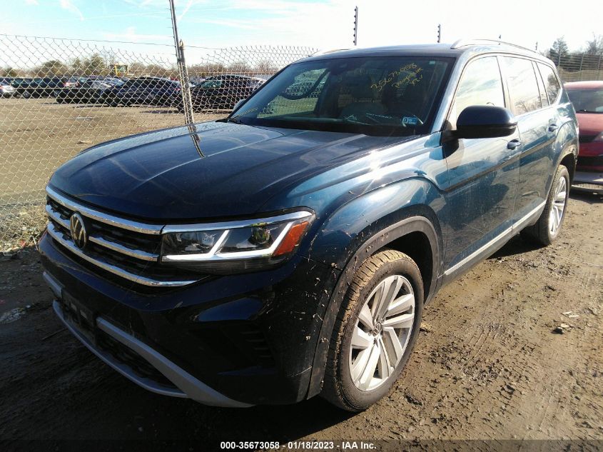 2021 VOLKSWAGEN ATLAS 3.6L V6 SEL VIN: 1V2BR2CA7MC507737