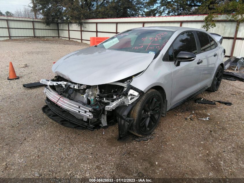 2022 TOYOTA COROLLA SE/SE NIGHTSHADE/APEX SE VIN: 5YFS4MCE0NP103508