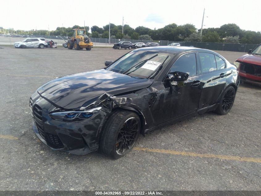 2021 BMW M3 VIN: WBS53AY07MFL44167