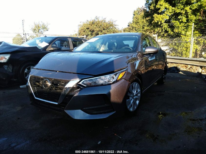 2021 NISSAN SENTRA S VIN: 3N1AB8BV3MY268335