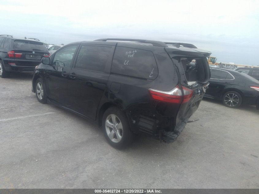 2020 TOYOTA SIENNA LE VIN: 5TDKZ3DC7LS057463