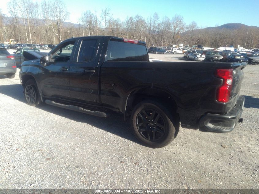 2022 CHEVROLET SILVERADO 1500 LTD CUSTOM VIN: 1GCRWBEK9NZ185745