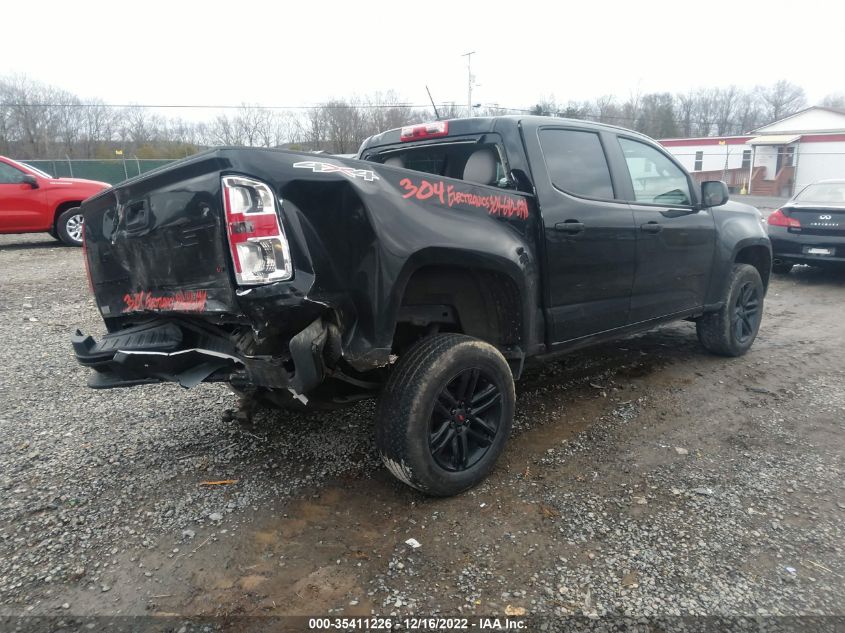 2021 CHEVROLET COLORADO 4WD WORK TRUCK VIN: 1GCGTBEN2M1200402