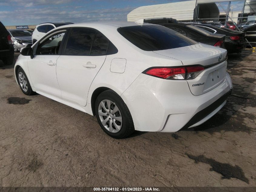 2022 TOYOTA COROLLA LE VIN: JTDEPMAE8N3025267