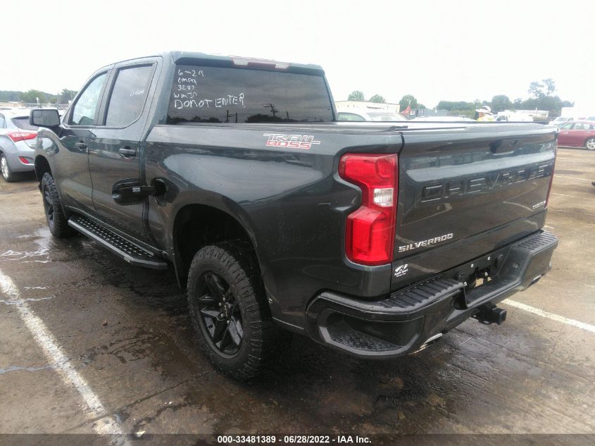 2020 CHEVROLET SILVERADO 1500 CUSTOM TRAIL BOSS VIN: 3GCPYCEF5LG213287