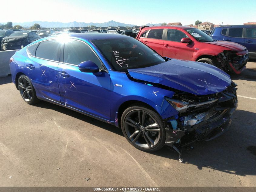 2023 ACURA INTEGRA W/A-SPEC TECH PACKAGE VIN: 19UDE4G78PA008494