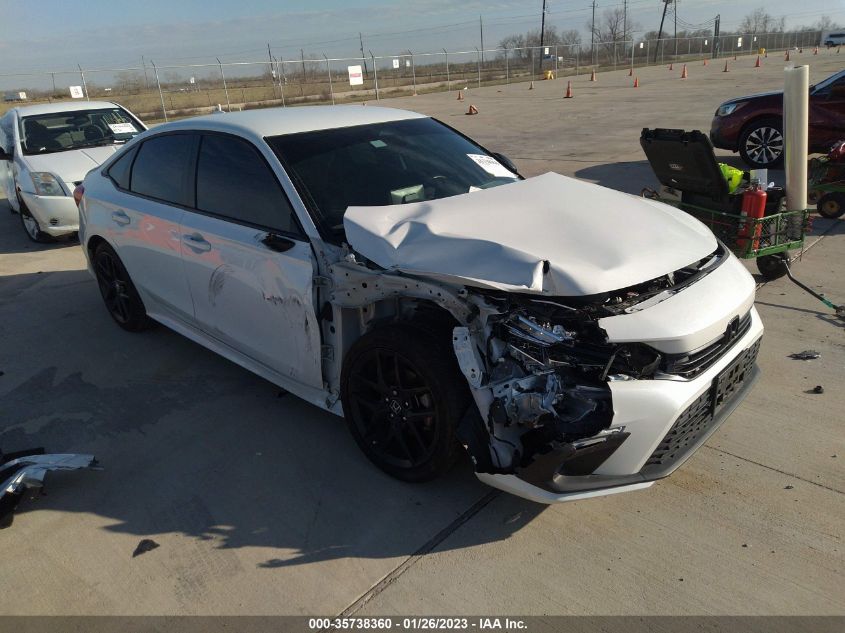 2022 HONDA CIVIC SEDAN SPORT VIN: 2HGFE2F5XNH566780