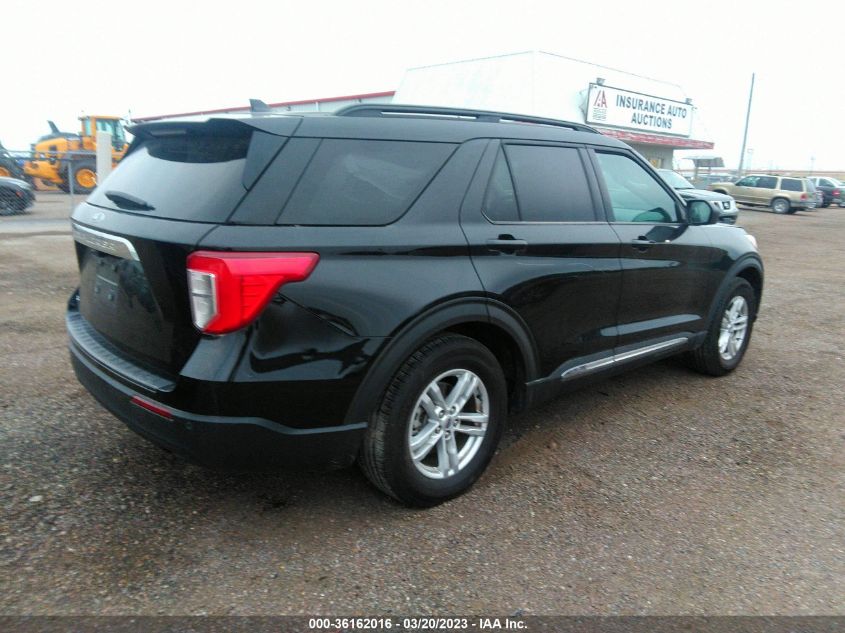 2022 FORD EXPLORER XLT VIN: 1FMSK7DH2NGB34837