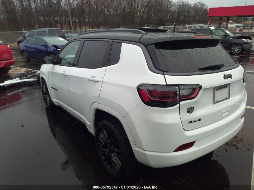 2022 JEEP COMPASS HIGH ALTITUDE VIN: 3C4NJDCB5NT168685