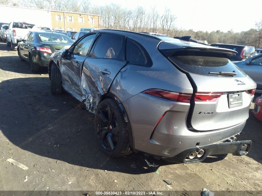 2022 JAGUAR F-PACE SVR VIN: SADCZ2EE6NA700047