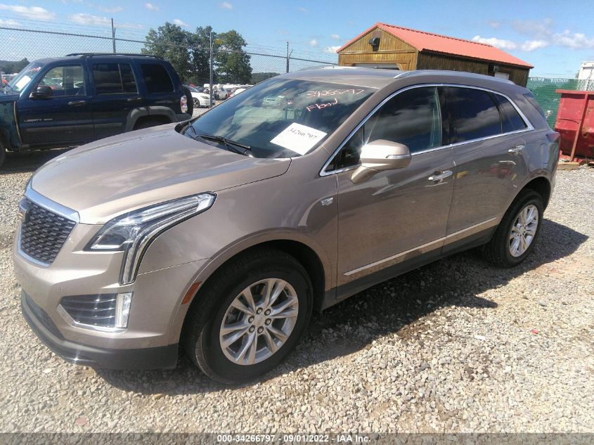 2022 CADILLAC XT5 AWD LUXURY VIN: 1GYKNBR41NZ112458