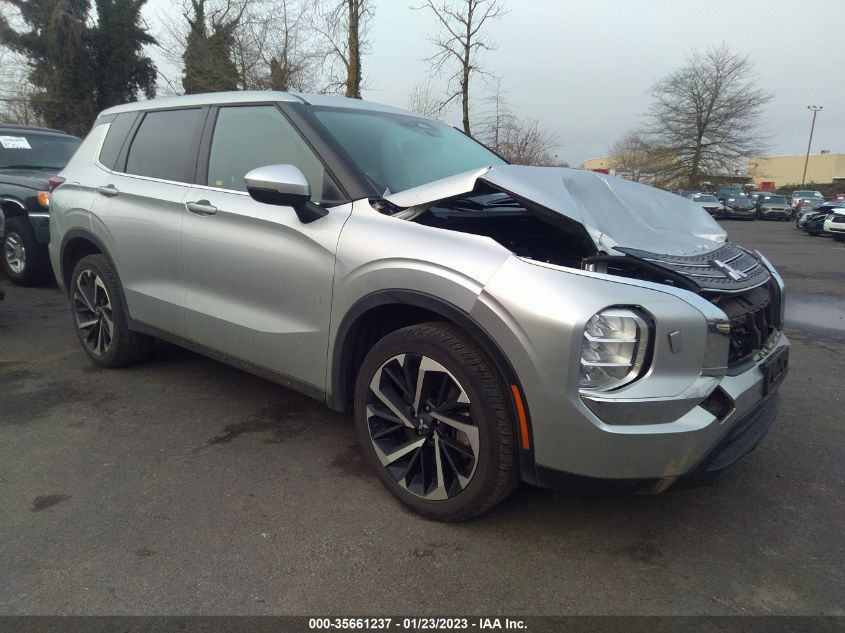 2022 MITSUBISHI OUTLANDER ES VIN: JA4J4TA82NZ015904