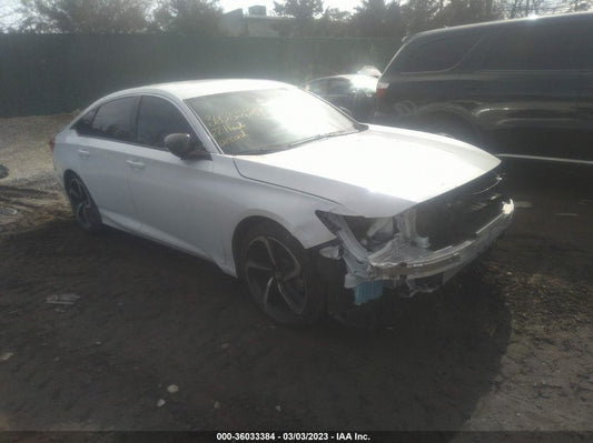 2022 HONDA ACCORD SEDAN SPORT VIN: 1HGCV1F35NA123107