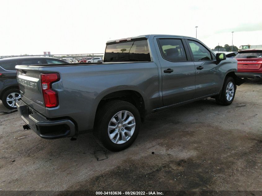 2021 CHEVROLET SILVERADO 1500 CUSTOM VIN: 3GCPWBEK4MG232007
