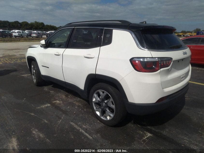 2020 JEEP COMPASS LIMITED VIN: 3C4NJCCB6LT198477