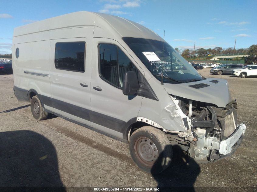 2020 FORD TRANSIT CARGO VAN VIN: 1FTBR3X8XLKA43667