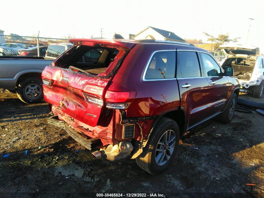 2020 JEEP GRAND CHEROKEE LIMITED VIN: 1C4RJFBG8LC355938