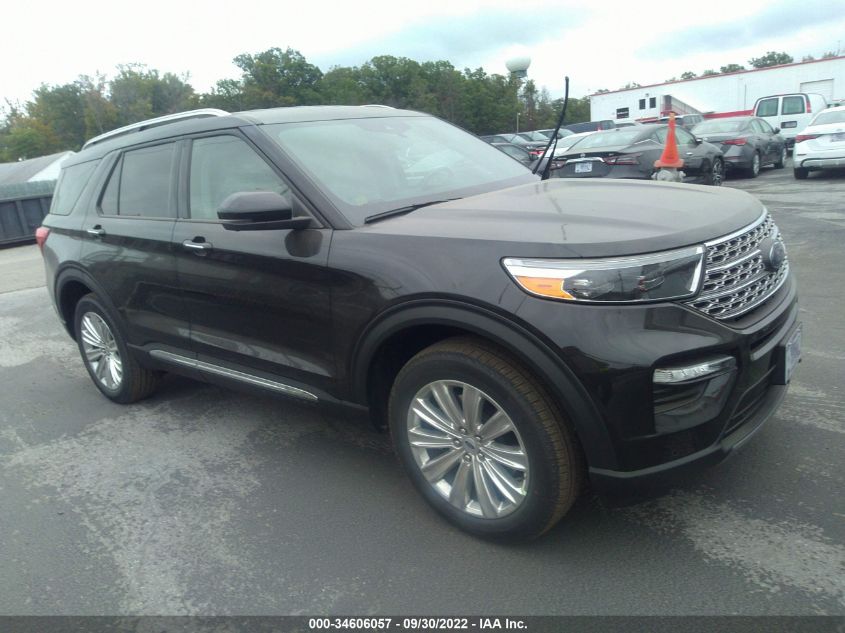 2022 FORD EXPLORER LIMITED VIN: 1FM5K8FW9NNA11112