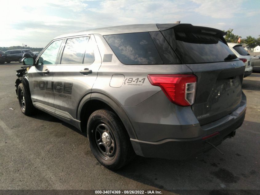 2021 FORD POLICE INTERCEPTOR VIN: 1FM5K8AB2MGB98507