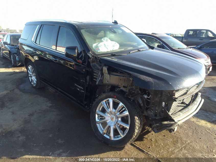 2021 CHEVROLET TAHOE HIGH COUNTRY VIN: 1GNSKTKL6MR106358