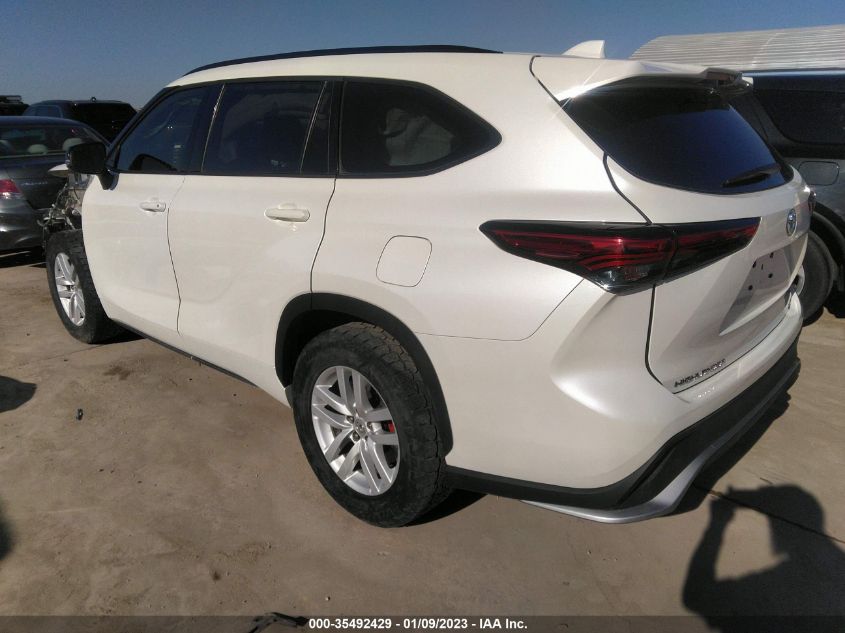 2021 TOYOTA HIGHLANDER XSE VIN: 5TDJZRAHXMS077402