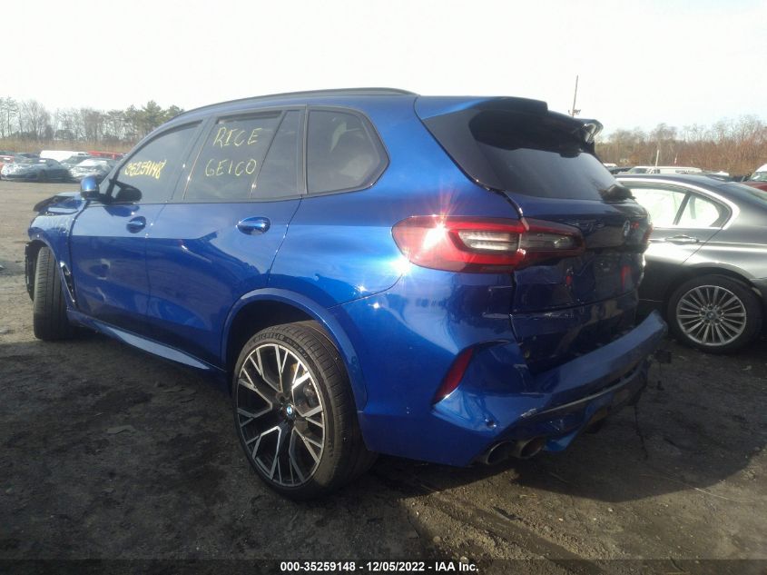 2021 BMW X5 M VIN: 5YMJU0C08M9E29225