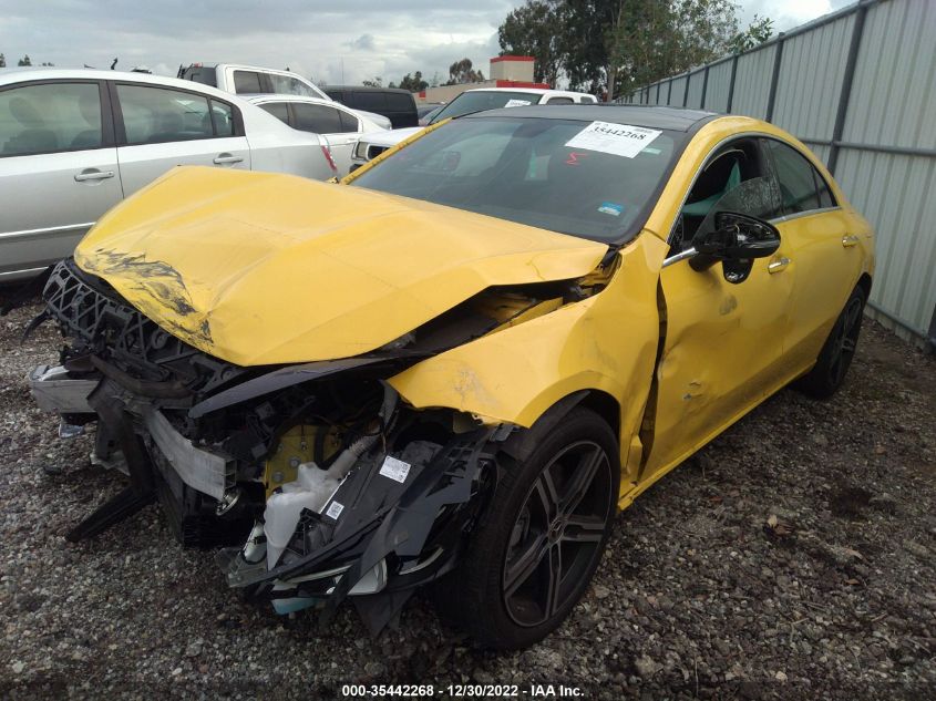 2021 MERCEDES-BENZ CLA CLA 250 VIN: W1K5J4HB7MN207824