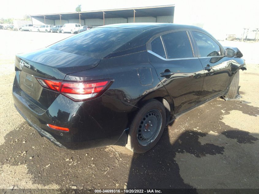 2021 NISSAN SENTRA S VIN: 3N1AB8BV0MY327812