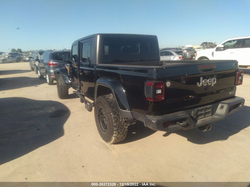2020 JEEP GLADIATOR OVERLAND VIN: 1C6HJTFG5LL146555