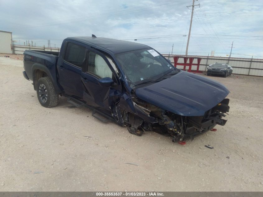 2022 NISSAN FRONTIER PRO-X VIN: 1N6ED1EJ5NN648586