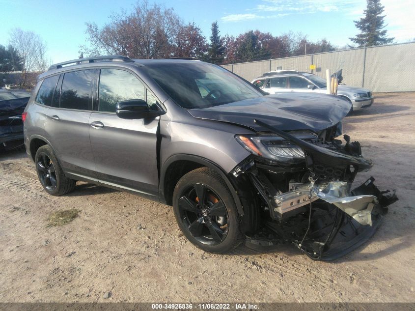 2021 HONDA PASSPORT ELITE VIN: 5FNYF8H03MB039645