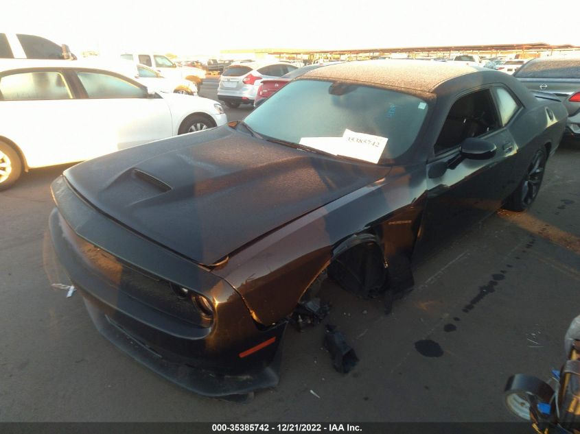 2021 DODGE CHALLENGER R/T VIN: 2C3CDZBT8MH627872