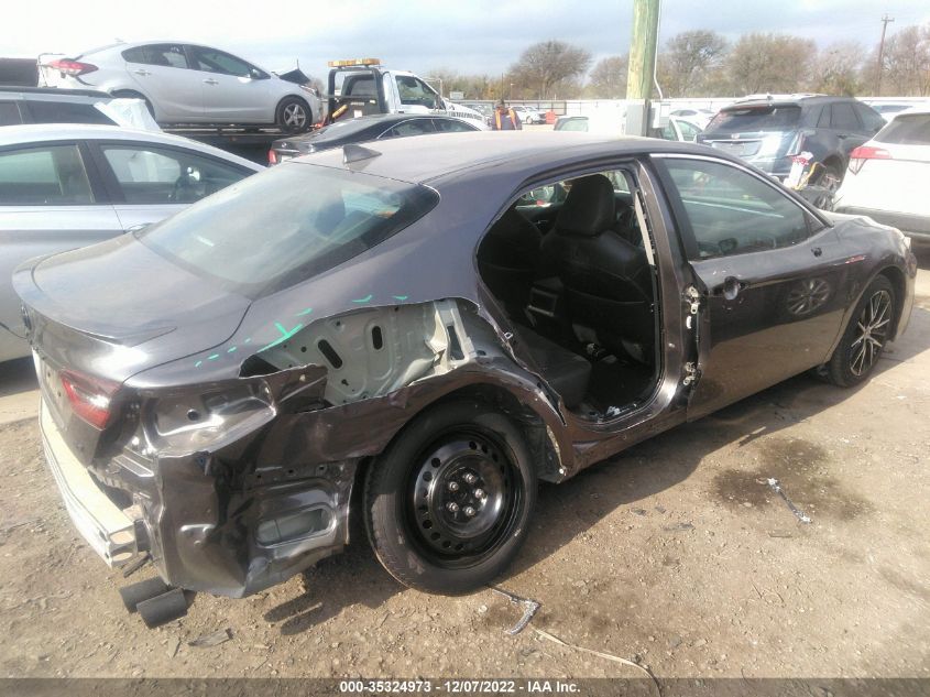 2022 TOYOTA CAMRY SE VIN: 4T1G11AK0NU057778