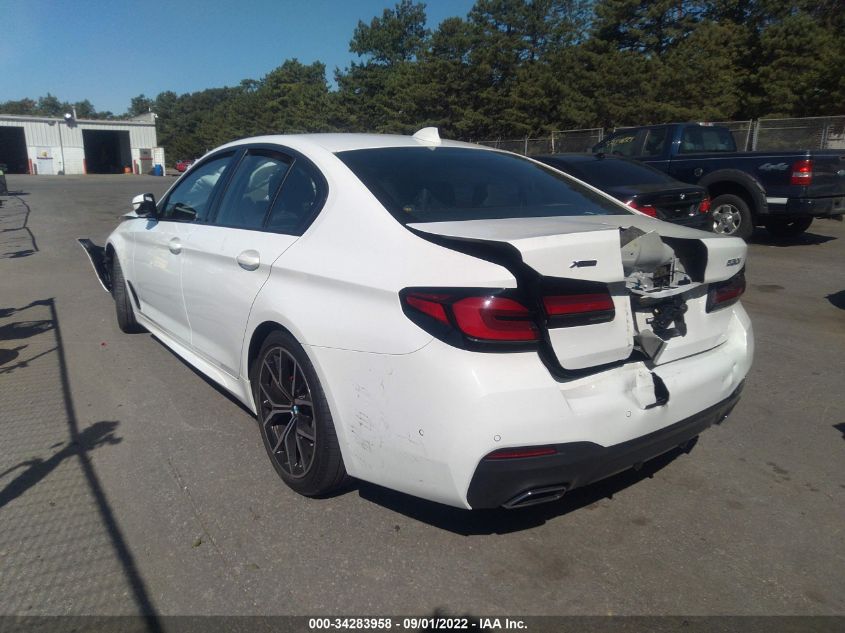 2022 BMW 5 SERIES 530I XDRIVE VIN: WBA13BJ06NCJ03643