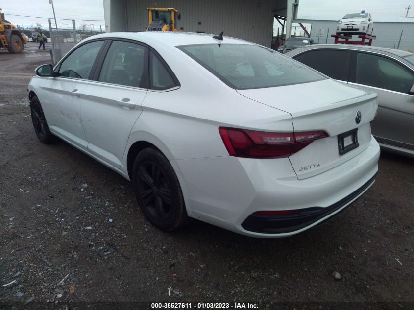 2022 VOLKSWAGEN JETTA SE VIN: 3VW7M7BU0NM022688