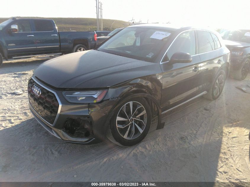 2022 AUDI Q5 S LINE PREMIUM PLUS VIN: WA1EAAFY9N2083603