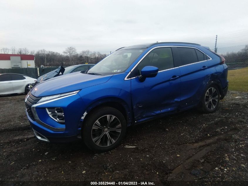2022 MITSUBISHI ECLIPSE CROSS SE/SEL VIN: JA4ASWAA9NZ021709