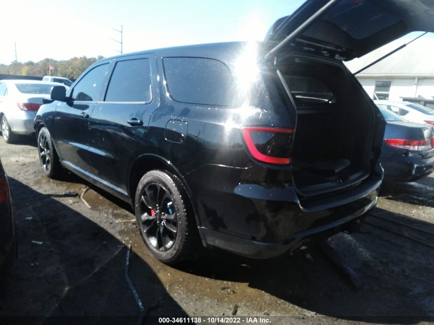 2020 DODGE DURANGO R/T VIN: 1C4SDJCT9LC212889
