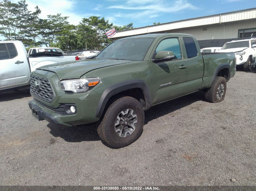 2021 TOYOTA TACOMA 4WD SR/SR5/TRD SPORT VIN: 3TYSZ5AN9MT036220