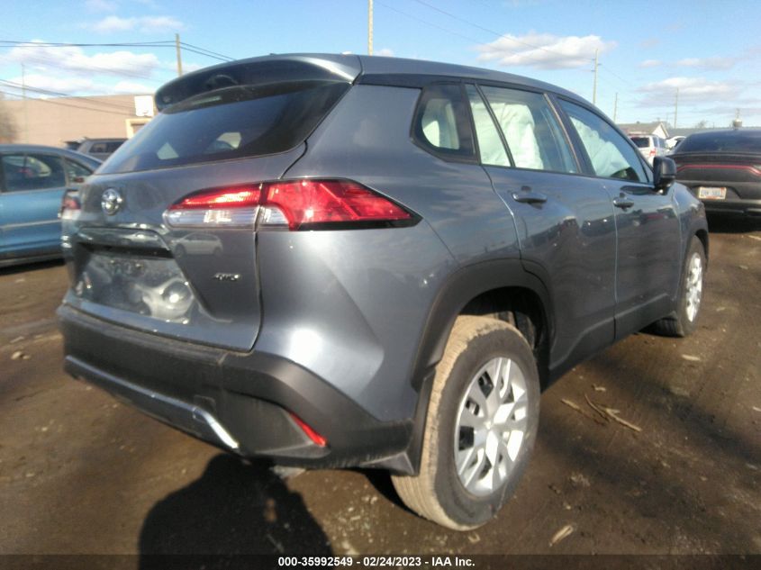 2022 TOYOTA COROLLA CROSS L VIN: 7MUAAABG7NV028602
