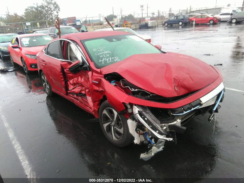 2022 HONDA INSIGHT EX VIN: 19XZE4F57NE012065