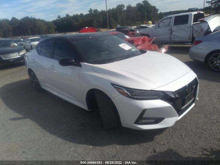 2021 NISSAN SENTRA SR VIN: 3N1AB8DV8MY304016