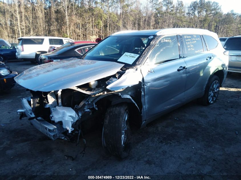 2020 TOYOTA HIGHLANDER LIMITED VIN: 5TDYZRAH2LS012430