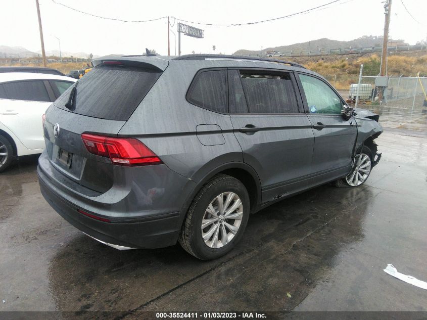 2020 VOLKSWAGEN TIGUAN S VIN: 3VV1B7AX4LM167404